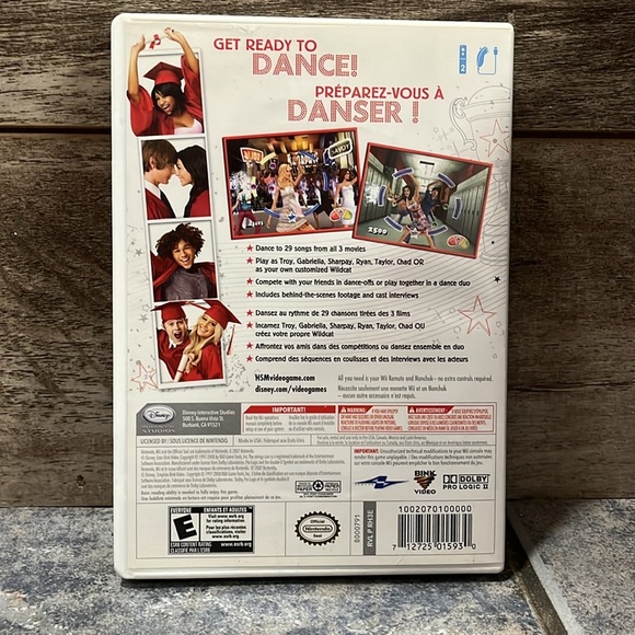 5 for $60 - Disney High School Musical 3 Dance Wii Game - Picture 4 of 4